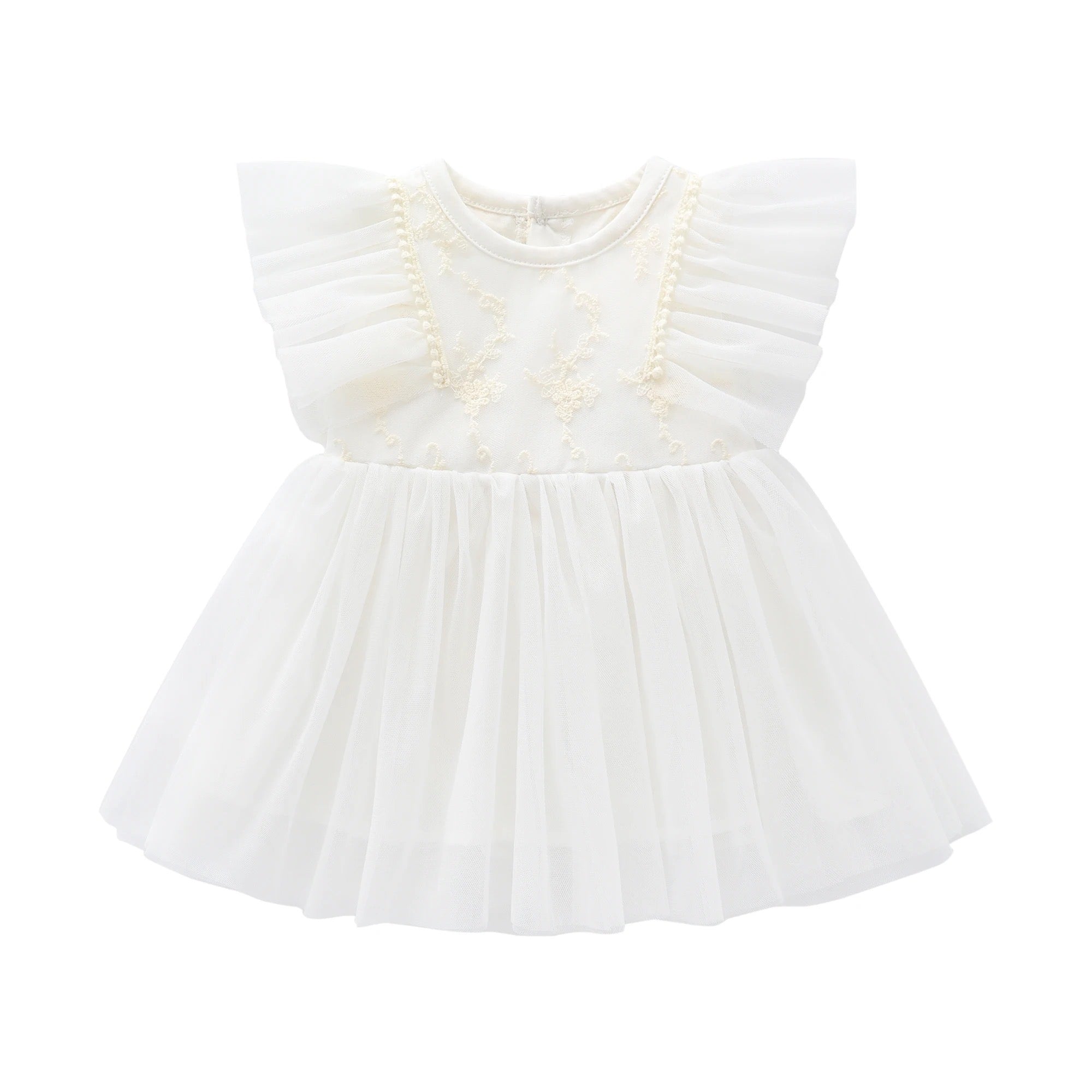 Tabitha Baptismal Dress with Headband