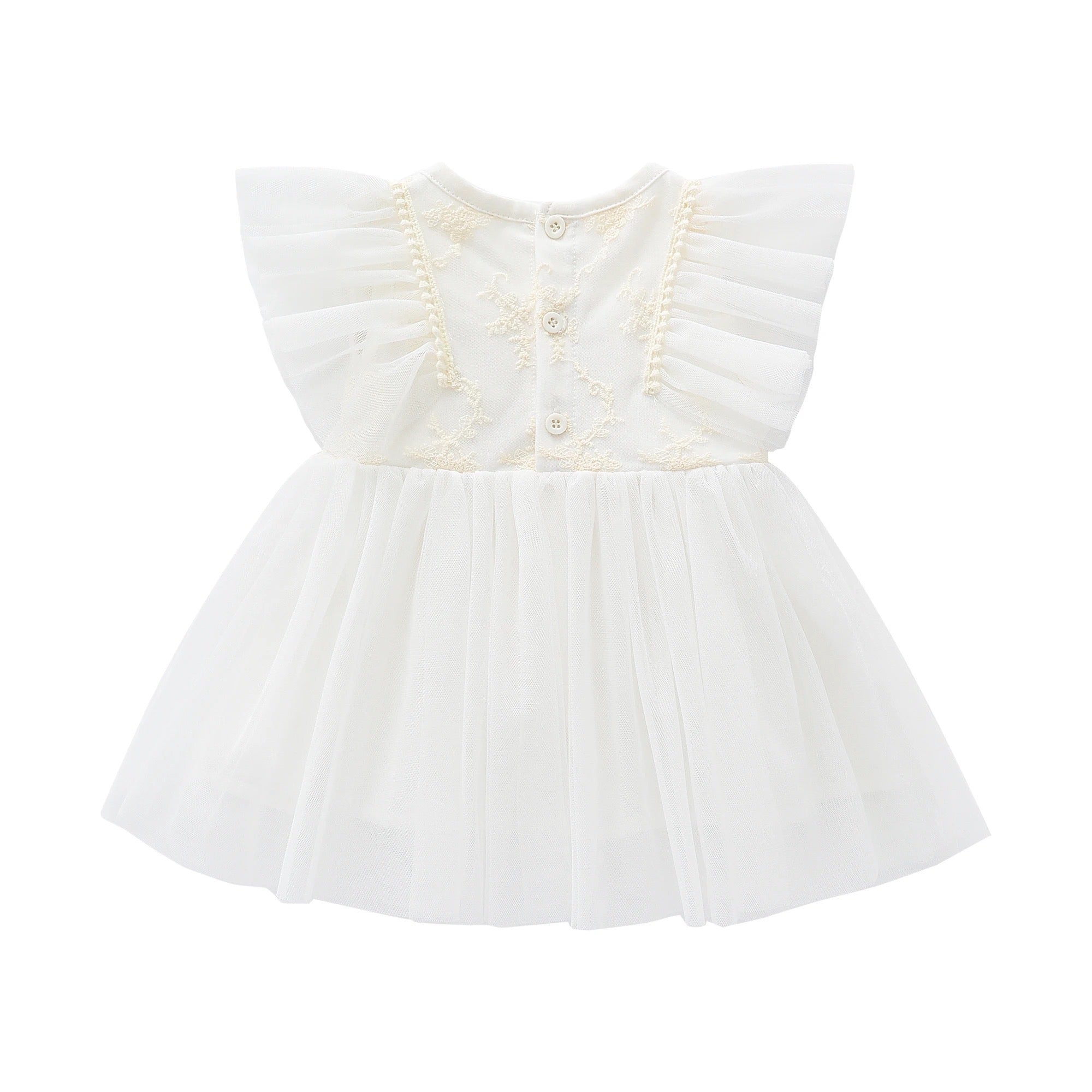 Tabitha Baptismal Dress with Headband