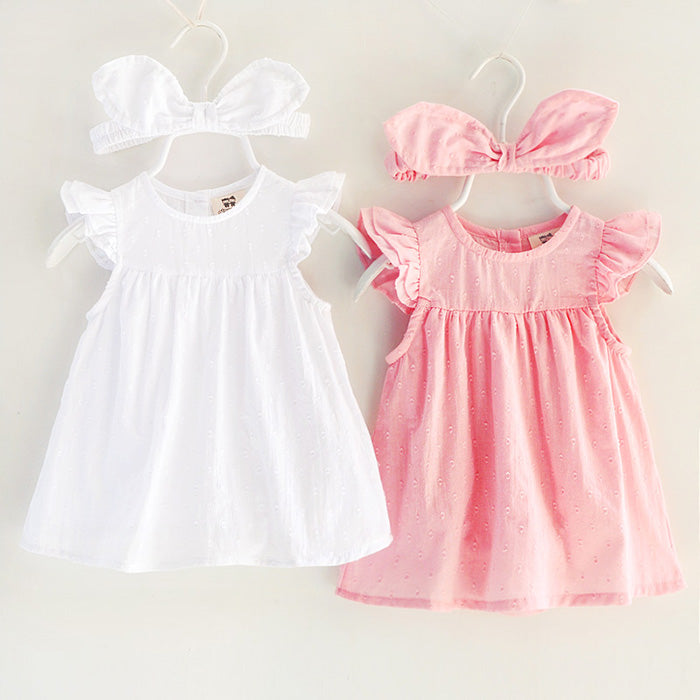 NADINE Summer Dress w/ Headband Set