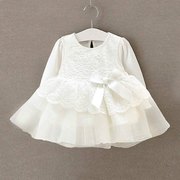 Esther All-White Baptismal Dress