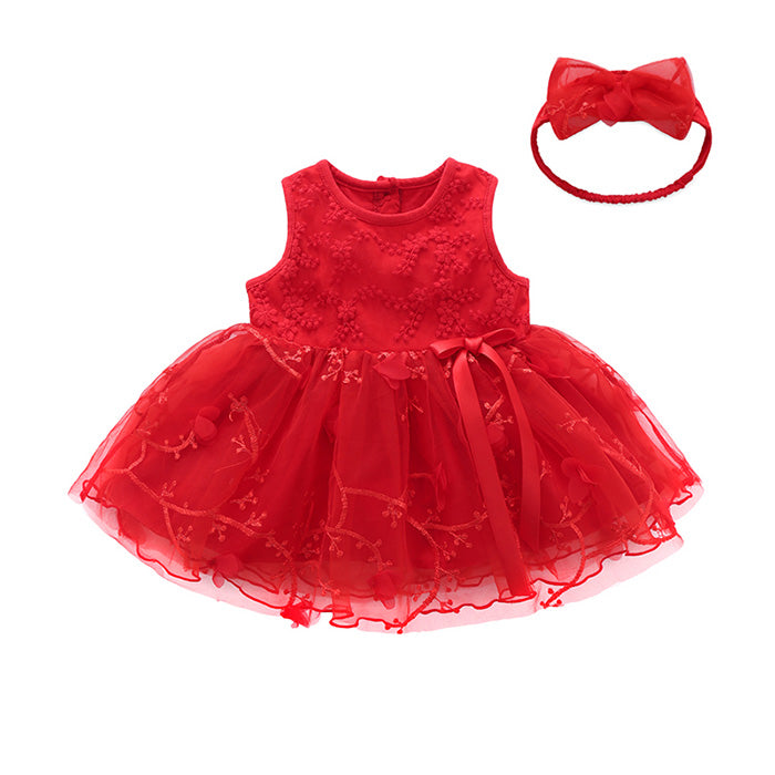 Christine Lace Dress w/ Headband