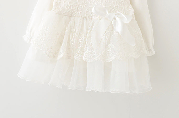 Esther All-White Baptismal Dress